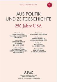 Cover der Zeitschrift