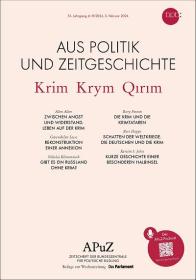 Cover der Zeitschrift
