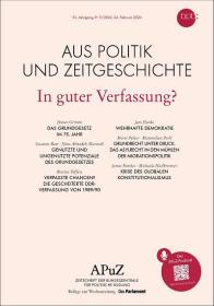 Cover der Zeitschrift
