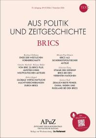 Cover der Zeitschrift