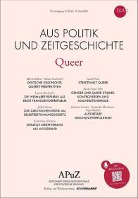 Cover der Zeitschrift