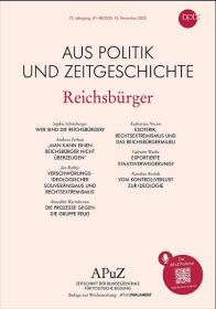 Cover der Zeitschrift